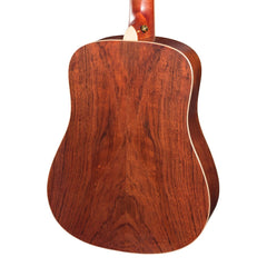 Timberidge '4 Series' Left Handed Cedar Solid Top Acoustic-Electric Traveller Mini Guitar (Natural Satin)